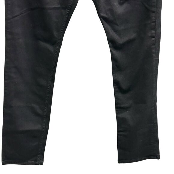 Paige Men's Lennox Slim Fit Stretch Denim Jeans Black Shadow Size 33 - Picture 3 of 12